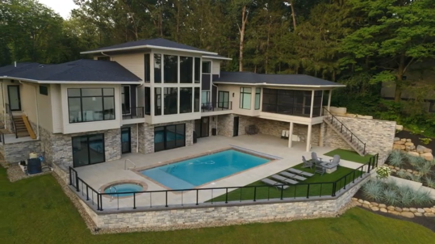 building design, retaining wall